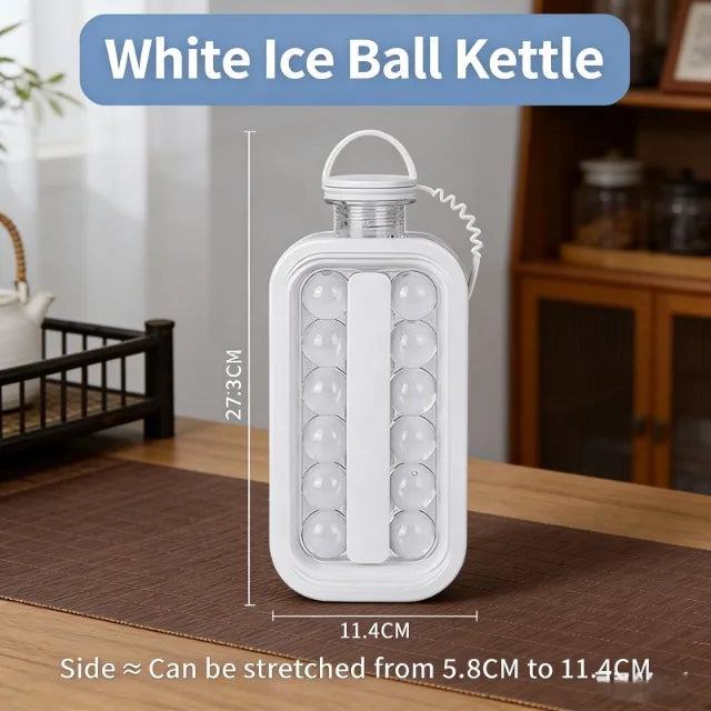 FrostFold – Botella plegable y molde de hielo en silicona