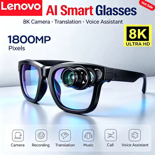 Lenovo AI – Gafas inteligentes con traducción y llamadas